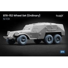 1/72 Modern BTR-152 Ordinary Wheel set for ICM kits