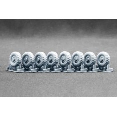 1/72 Modern GAZ Tiger Ordinary Wheel set for RPG/ACE kits