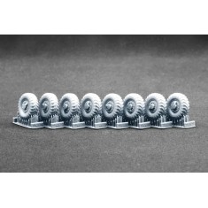 1/72 Modern GAZ Tiger Sagged Wheel set for RPG/ACE kits