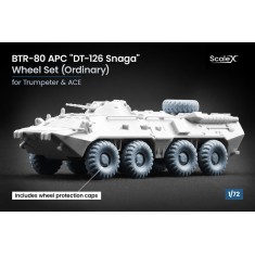 1/72 Modern BTR-80 APC ''DT-126 Snaga'' Ordinary Wheel set for Trumpeter/ACE kits