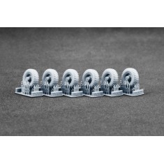 1/72 FV603 Saracen Trak Grip Weighted Wheels for ACE Kit