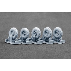 1/72 Unimog S404 X Ordinary Wheels for ACE Kit