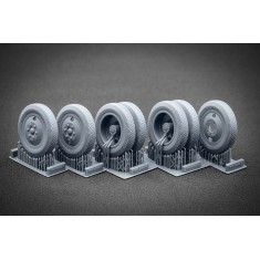 1/35 WWII ZIS-5 Ordinary Wheel set for HobbyBoss kits