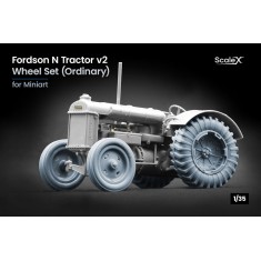 1/35 WWII Fordson N Tractor v2 Ordinary Wheel set for MiniArt kits