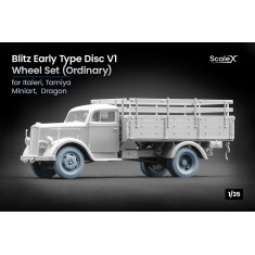 1/35 Blitz Early Type Disc V2 Ordinary Wheel set for Dragon/Italeri/MiniArt/Tamiya kit