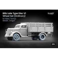 1/35 Blitz Late Type Disc V1 Ordinary Wheel set for Dragon/Italeri/MiniArt/Tamiya kit