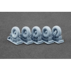1/35 Schwimmwagen Deka Ordinary Wheels for Italeri/Tamiya/AFV Club Kits