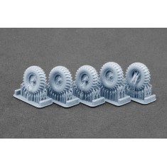 1/35 Schwimmwagen Deka Weighted Wheels for Italeri/Tamiya/AFV Club Kits