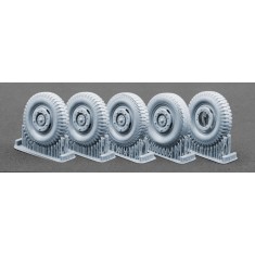 1/35 Sd.Kfz.234 Puma V1+V1+V4+V3 Weighted Wheels for MiniArt/RFM/Italeri/Dragon/AK Kits