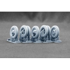 1/35 Modern Land Utility Tractor Standard N Ordinary Wheel set 1935 v1 for MiniArt