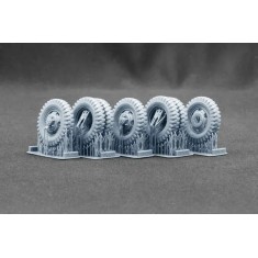 1/35 WWII Land Utility Tractor Standard N Ordinary Wheel set 1935 v2 for MiniArt kits