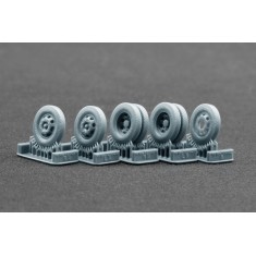 1/72 Opel Blitz Late Type Disc V2 Weighted Wheels for Academy/Italeri Kits