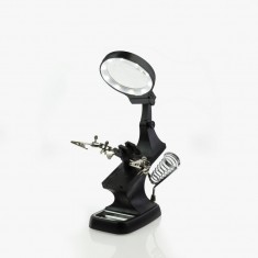 Helping Hands and LED Magnifier Workstation