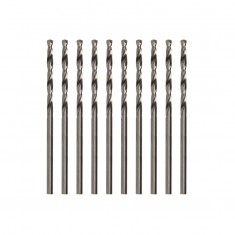 HSS Drill Bits 1.0mm for Hand Drills and Pin Vices (10pcs)