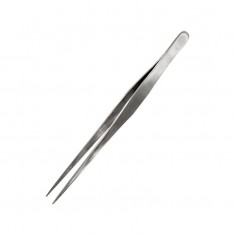 Straight Tip Stainless Steel Tweezers (175mm)