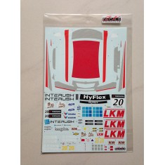 1/24 Chevrolet Cruze WTCC 2012 Macau GP #20 Decal