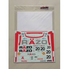 1/24 Honda Civic EF3 Gr.A Macau Guia 89 Razo Decal