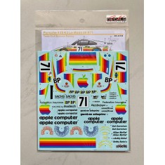 1/24 Porsche 935 K3 Le Mans 80 Team Dick Barbour Racing Decal