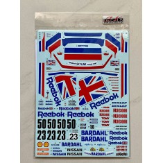 1/24 Nissan Skyline GTS-R Gr.A JTC InterTec 1989 Hasemi Motorsport Decal