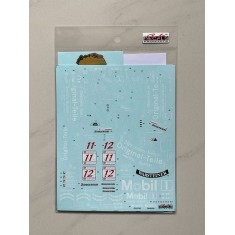 1/24 Mercedes Benz CLK GTR FIA GT 1998 Team Persson Motorsport Decal