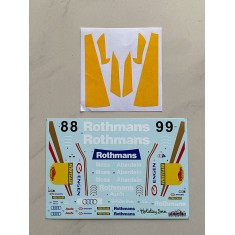 1/24 Audi A4 Quattro South African Touring Car Championship 1996 Decal