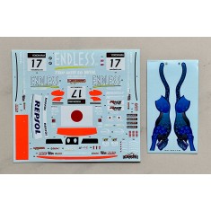 1/24 BMW 320si E90 WTCC 2008 Liqui Moly Team Engstler #17 Decal