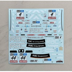 1/24 BMW 320si E90 BTCC Brands Hatch GP 2009 Team RAC Decal