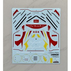 1/24 LB-WORKS Lamborghini AVENTADOR Ver.2 Infinite Decal