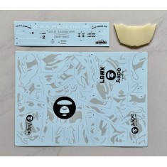 1/24 LB-WORKS Lamborghini AVENTADOR Ver.2 Aape (Resin Hood) Decal