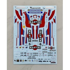 1/24 Alfa Romeo 155 V6 Ti  ITC 1996 Martini Alfa Corse Decal