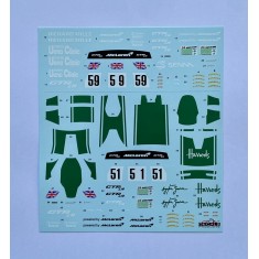 1/24 McLaren Senna GTR LM Dress Up Decal Set A