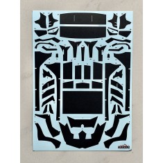 1/24 LB-WORKS Lamborghini AVENTADOR Ver. 2 Carbon Fiber Decal Set