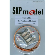 Tow Cable for 1/35 German Ferdinand, Elephant Tanks