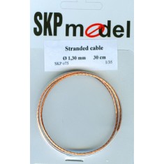 Stranded Cable (Diameter: 1.3mm, 30cm) for 1/35 Scale