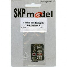 1/35 Lenses and Taillights for Tamiya Leclerc 2 kit