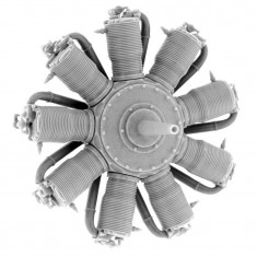 1/48 Oberursel Ur.II (110 hp) Engine