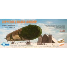 1/700 Zeppelin Q Class Airship with BE2c Biplanes