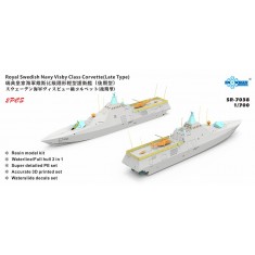 1/700 Royal Swedish Navy Visby Class Corvette Late Type