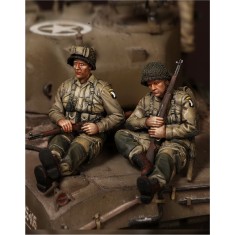 1/35 US Army Airbornes for Sherman (2 figures) Vol.1