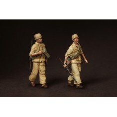 1/35 Fallschirmjager - Brigade Ramcke El Alamein, August 1942 (2 figures) Vol. 2