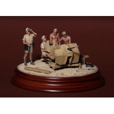 1/35 DAK Crew for 2cm Flak 38 (4 figures)