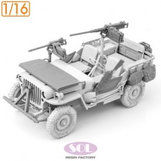 1/16 WWII US 1/4 ton Utility Truck Detail-up set for Takom kits