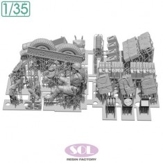 1/35 WWII British SAS 1/4ton 4x4 Patrol car Conversion Kit Ver.2