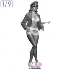 1/9 Pin-up Linda in Peaked Cap (3D Printed Kit)