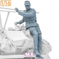 1/16 WWII German Sd.Kfz.250/3 Crew No.1 (3D Printed Kit)