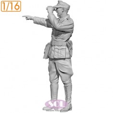 1/16 WWII German Sd.Kfz.250/3 Commander for Das Werk (3D Printed Kit)