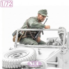 1/72 WWII German Kubelwagen Passenger