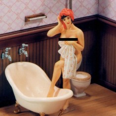 1/35 Bathing Girl and Bath Room