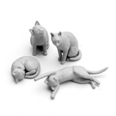 1/35 Cats 3D-printed kit