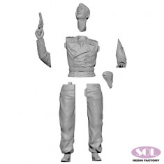 1/35 WWII German Tiger Tank Gunner